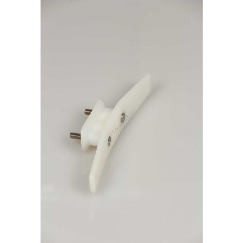 Rope holder block for flagpole