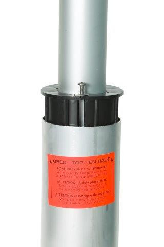 Bodenhülse Z für Erdmontage