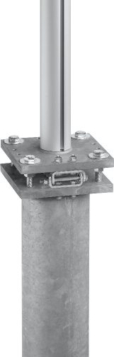 Kippbare Bodenhalterung KIK