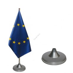 Indoor ministerial stand matte silver
