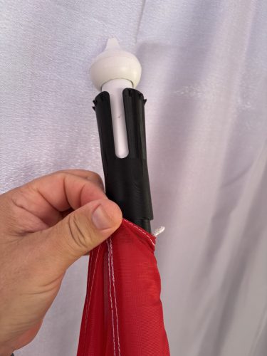 Zászlócsavarodás gátló