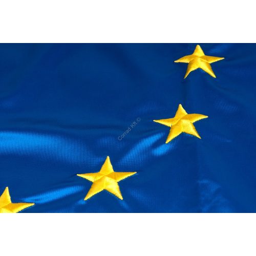 Bestickte EU-Flagge