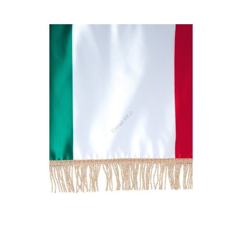 Bestickte ungarische Flagge mit Wappen