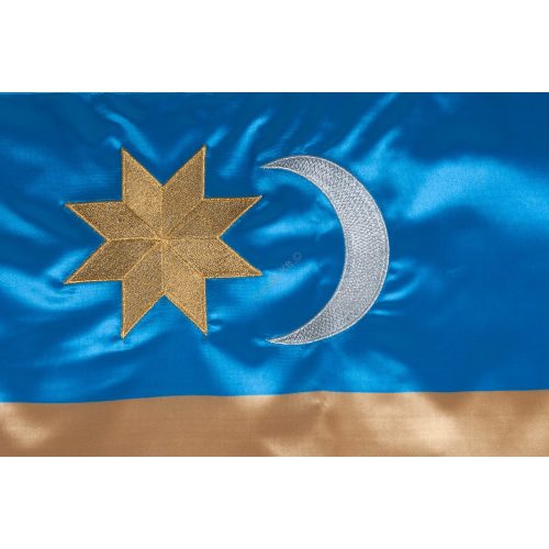 Bestickte Szekler Flagge