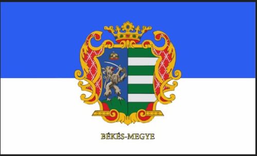 Békés vármegye zászló 40x60cm