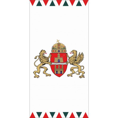 Pest vármegye zászló állóformátum 60x90cm