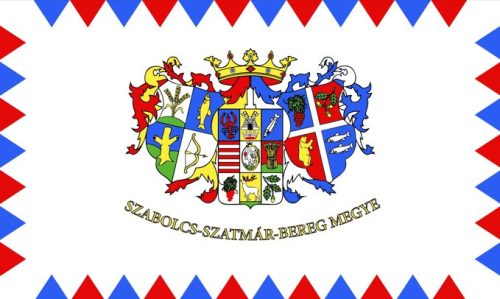 Szabolcs-Szatmár-Bereg vármegye zászló 40x60cm