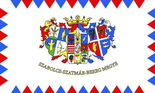 Szabolcs-Szatmár-Bereg vármegye zászló 90x150cm