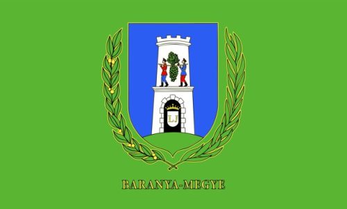 Baranya vármegye zászló 40x60cm