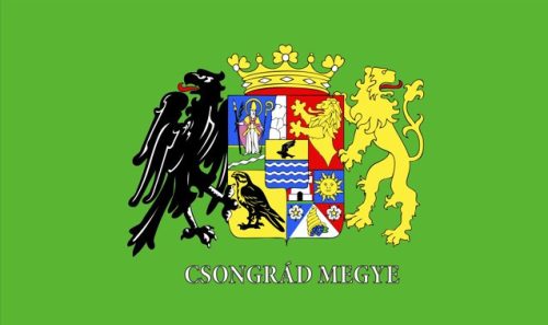 Csongrád-Csanád vármegye zászló 100x200cm