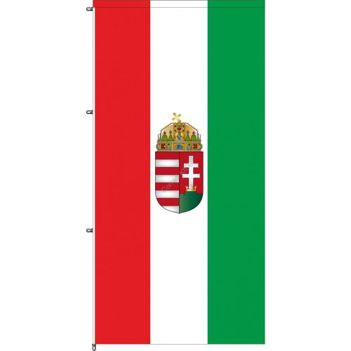 Karabineres álló Magyar címeres zászló szélforgós