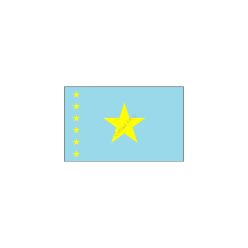 Zaire nemzeti zászló 40x60cm