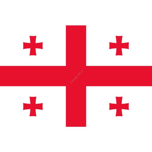Grúzia nemzeti zászló 40x60cm