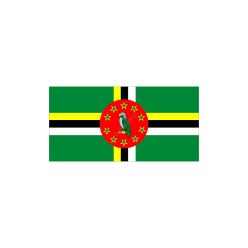 Dominika nemzeti zászló 40x60cm