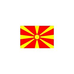 Macedónia nemzeti zászló 40x60cm